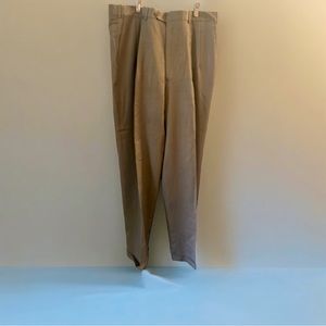 JB Britches for Nordstrom Men's Dress Pants Size 38 Virgin Wool BROWN Str. Leg
